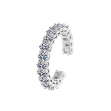 Load image into Gallery viewer, Sterling Silver Egg-shaped Stackable Ring Starry Ring For Women