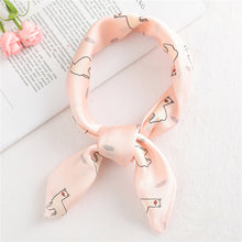 Load image into Gallery viewer, Small Scarf Professional Stewardess Silk Hair Band