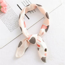 Load image into Gallery viewer, Small Scarf Professional Stewardess Silk Hair Band