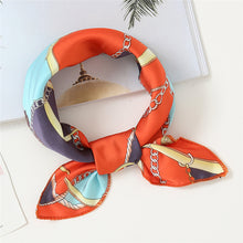 Load image into Gallery viewer, Small Scarf Professional Stewardess Silk Hair Band