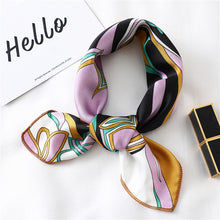 Load image into Gallery viewer, Small Scarf Professional Stewardess Silk Hair Band