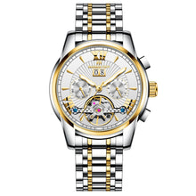 Load image into Gallery viewer, Automatic Mechanical Watch Tourbillon Multi-function Calendar Week Luminous Waterproof Men&#39;s Watch