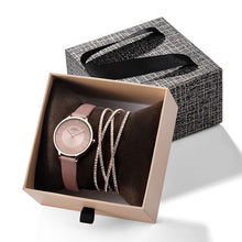 Load image into Gallery viewer, Fashion Ladies Watch Exquisite Drawer Box Crystal Bracelet Watch