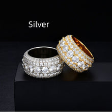 Load image into Gallery viewer, European And American Over Zircon Ring Hip Hop