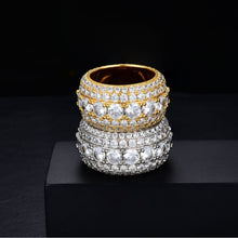 Load image into Gallery viewer, European And American Over Zircon Ring Hip Hop