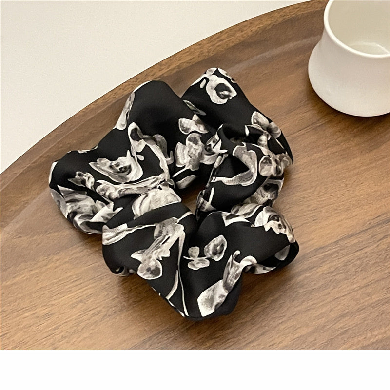 Germanic Dignified Flowers Large Intestine Ring Women's High-grade Headband