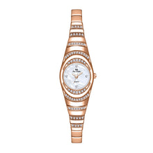 Load image into Gallery viewer, Ladies Gold Watch Diamond Wristwatch Female Fashion Bracelet Watches Women Full Diamond Watch