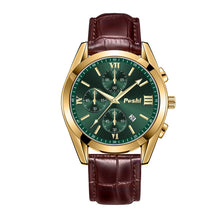 Load image into Gallery viewer, Quartz Watch High-end Business Waterproof Watch Genuine Leather Men&#39;s Waterproof Watch