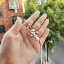 Load image into Gallery viewer, DIY English Letter Necklace Made Of Stainless Steel