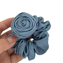 Load image into Gallery viewer, Denim Western Style Flower Hairband Headdress