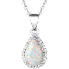 Load image into Gallery viewer, Women&#39;s Imitation Opal Necklace, Shiny And Exquisite