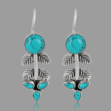 Load image into Gallery viewer, Fashion Turquoise Retro Personalized Earrings