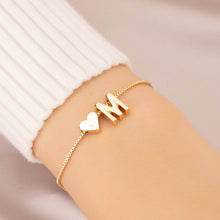 Load image into Gallery viewer, Bracelet Love Heart English Letter Personality Ornament Simple