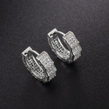 Load image into Gallery viewer, Affordable Luxury Fashion Full Diamond Geometry Ear Clip