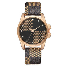 Load image into Gallery viewer, Fashion Personality Plaid Men&#39;s Casual Watch