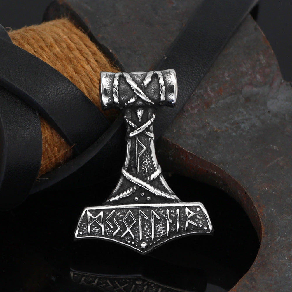 Fashion Hammer Pendant Necklace For Men