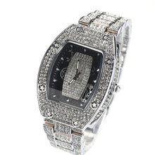 Load image into Gallery viewer, Hip Hop Niche Barrel-shaped Simplicity Diamond Color Matching Quartz Watch