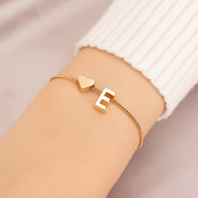 Load image into Gallery viewer, Bracelet Love Heart English Letter Personality Ornament Simple