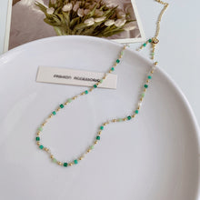 Load image into Gallery viewer, Simple Mori Creative All-match Stitching Contrast Color Necklace