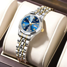 Load image into Gallery viewer, Diamond Double Calendar Waterproof Luminous Watch