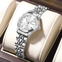 Load image into Gallery viewer, Diamond Double Calendar Waterproof Luminous Watch