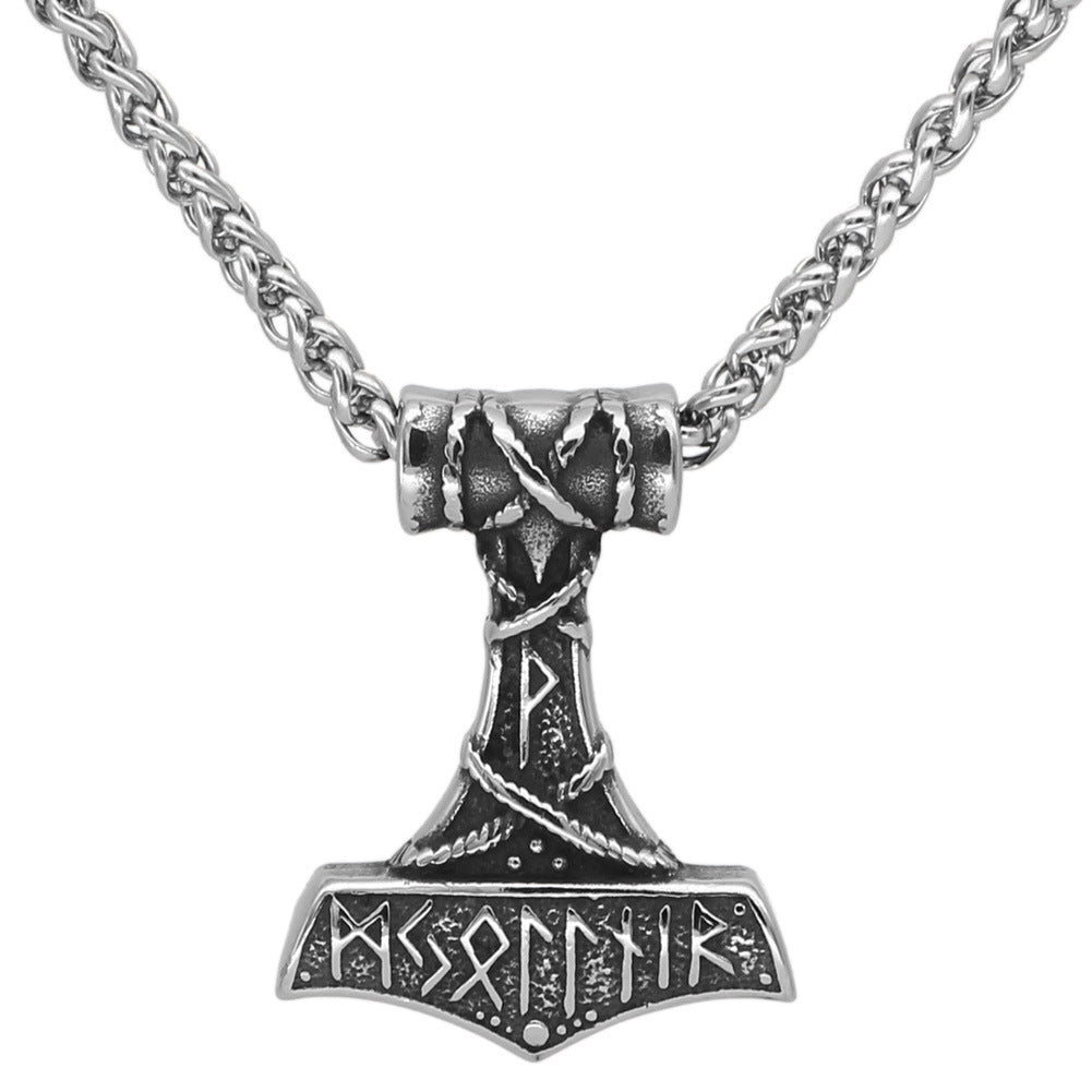 Fashion Hammer Pendant Necklace For Men