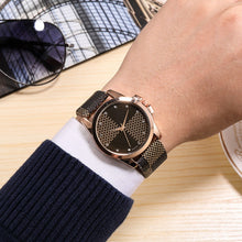 Load image into Gallery viewer, Fashion Personality Plaid Men&#39;s Casual Watch