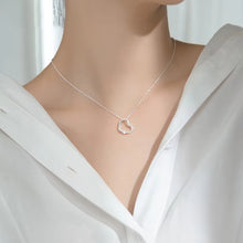 Load image into Gallery viewer, S925 Silver New Style Collarbone Necklace Small Heart-shaped