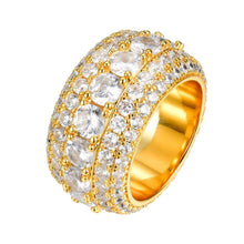 Load image into Gallery viewer, European And American Over Zircon Ring Hip Hop